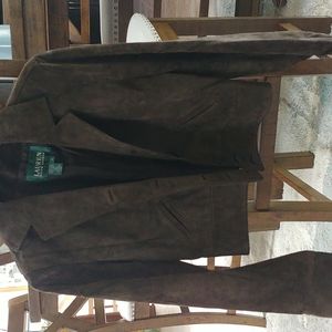 Lauren Ralph Lauren Brown Leather Jacket